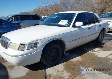 2000 Mercury Grand Marquis Ls из США, поврежденный, VIN 2MEFM75W3YX733434